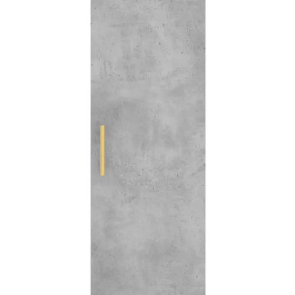 vidaXL Skåp>Högskåp betong 34,5x34x180 cm konstruerat trä