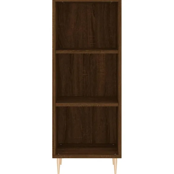 vidaXL Skåp>Högskåp ek 34,5x34x180 cm konstruerat trä