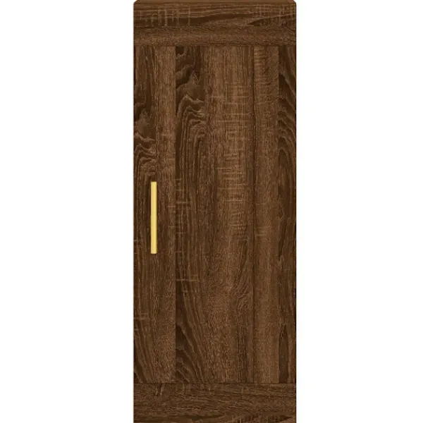 vidaXL Skåp>Högskåp ek 34,5x34x180 cm konstruerat trä