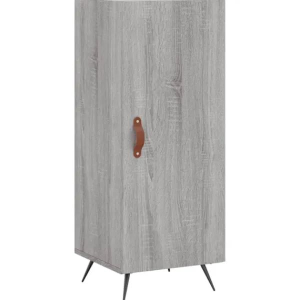 vidaXL Skåp>Högskåp sonoma 34,5x34x180 cm konstruerat trä