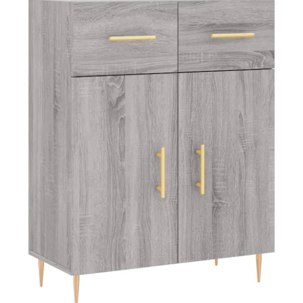vidaXL Skåp>Högskåp Sonoma 69,5x34x180 cm konstruerat trä