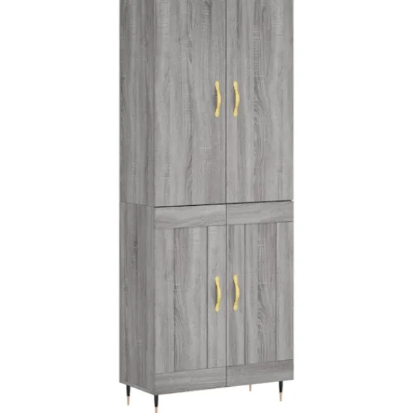 vidaXL Skåp>Högskåp Sonoma 69,5x34x180 cm konstruerat trä