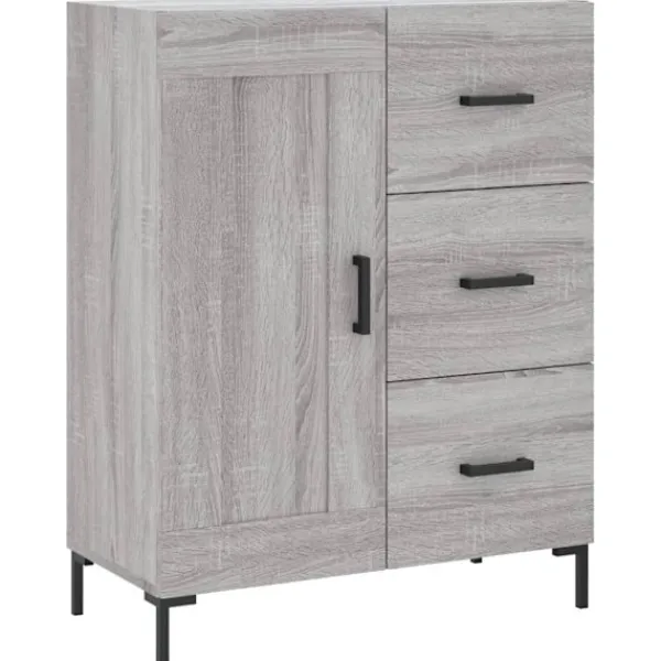 vidaXL Skåp>Högskåp Sonoma 69,5x34x180 cm konstruerat trä
