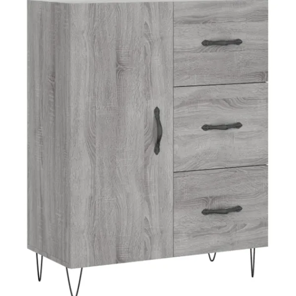 vidaXL Skåp>Högskåp Sonoma 69,5x34x180 cm konstruerat trä