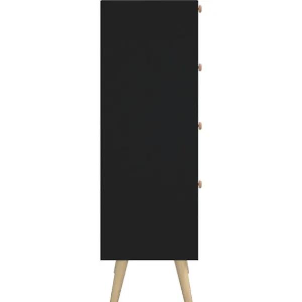 vidaXL Byråer>Högskåp med lådor 40x30x95 cm konstruerat trä