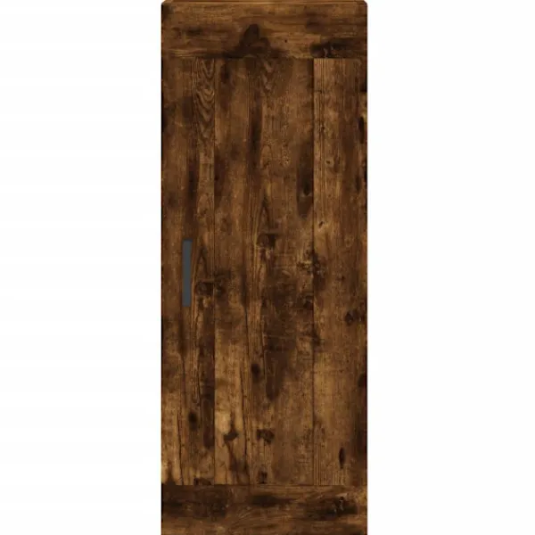 vidaXL Skåp>Högskåp rökfärgad ek 34,5x34x180 cm konstruerat trä