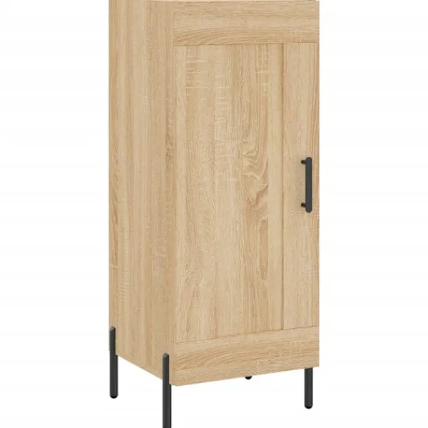 vidaXL Skåp>Högskåp sonoma-ek34,5x34x180 cm konstruerat trä