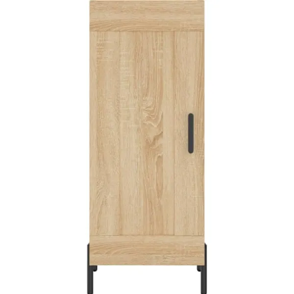 vidaXL Skåp>Högskåp sonoma-ek34,5x34x180 cm konstruerat trä