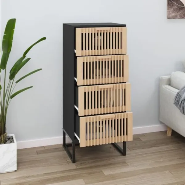 vidaXL Byråer>Högskåp 40x30x95 cm konstruerat trä