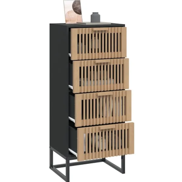 vidaXL Byråer>Högskåp 40x30x95 cm konstruerat trä
