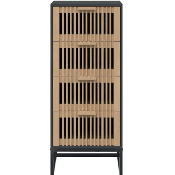 vidaXL Byråer>Högskåp 40x30x95 cm konstruerat trä
