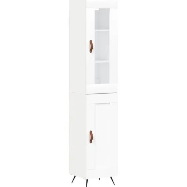 vidaXL Skåp>Högskåp 34,5x34x180 cm konstruerat trä