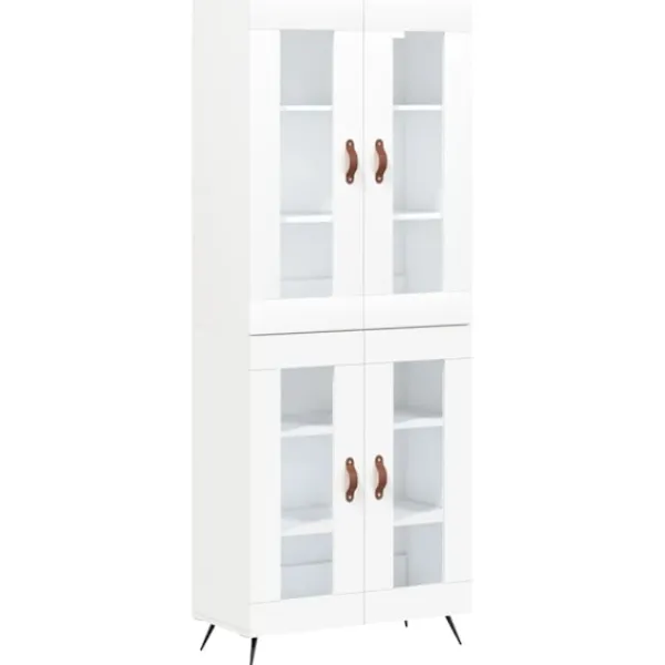 vidaXL Skåp>Högskåp 69,5x34x180 cm konstruerat trä