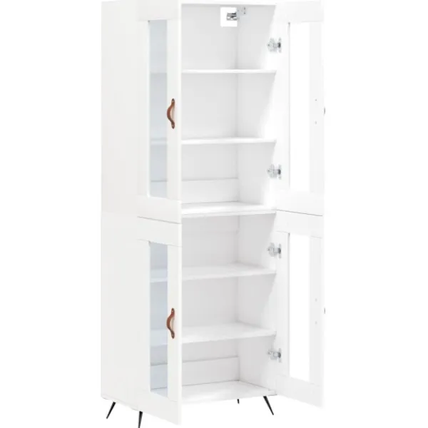 vidaXL Skåp>Högskåp 69,5x34x180 cm konstruerat trä