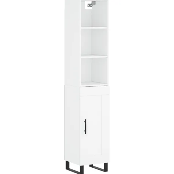 vidaXL Skåp>Högskåp 34,5x34x180 cm konstruerat trä
