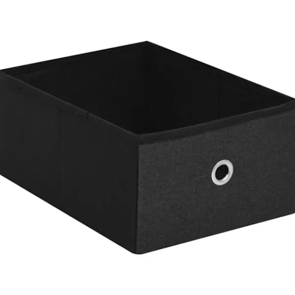 vidaXL Kistor & Koffertar>Hopfällbar förvaringsbänk 76x38x38 cm konstlinne