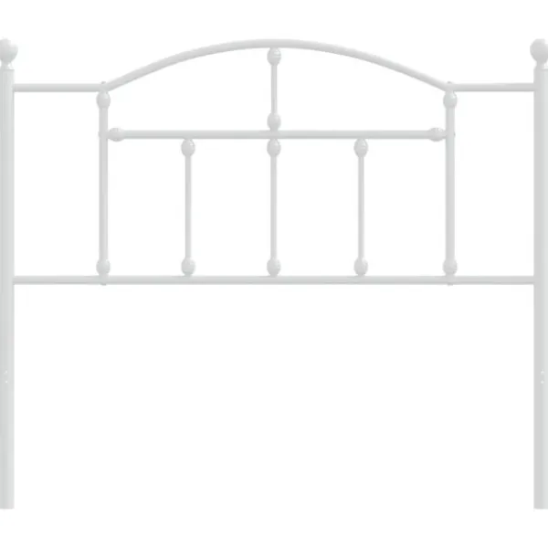 vidaXL Sängar>Huvudgavel metall 107 cm
