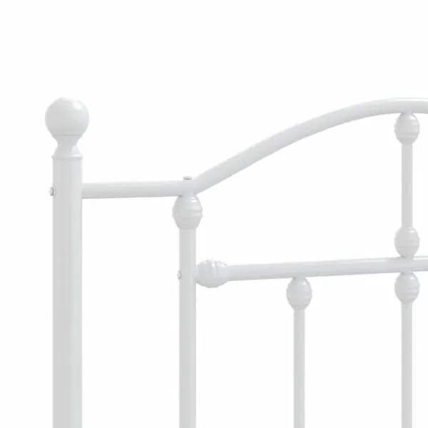 vidaXL Sängar>Huvudgavel metall 107 cm