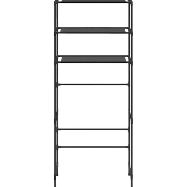 vidaXL Hyllor>Hylla för tvättmaskin med 3 hyllplan 69x28x169 cm