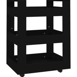 vidaXL Köksö>Köksvagn 60x45x80 cm konstruerat trä
