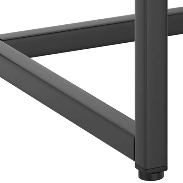 vidaXL Småbord>Konsolbord 72x35x75 cm stål