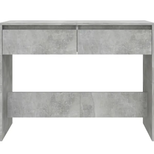 vidaXL Småbord>Konsolbord betong 100x35x76,5 cm konstruerat trä