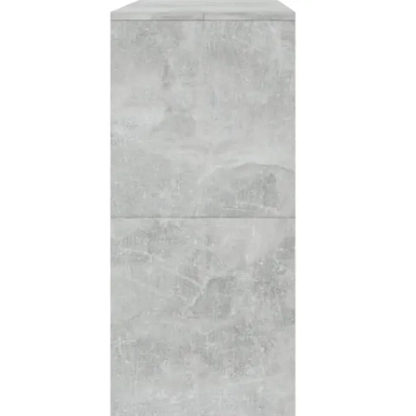 vidaXL Småbord>Konsolbord betong 100x35x76,5 cm konstruerat trä