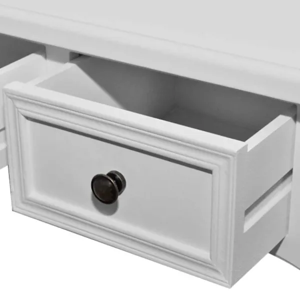 vidaXL Småbord>Konsolbord med tre lådor