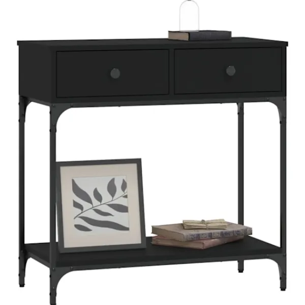 vidaXL Småbord>Konsolbord 75x34,5x75 cm konstruerat trä