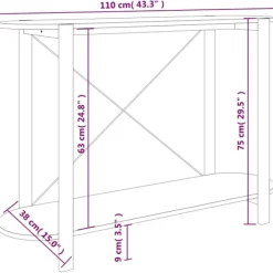 vidaXL Småbord><noscript><img width=