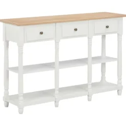 vidaXL Sideboards>Konsolbord 120x30x76 cm MDF