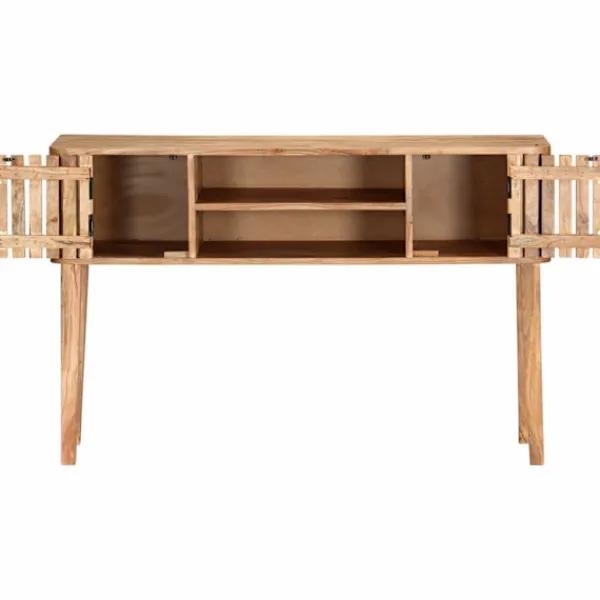 vidaXL Sideboards>Konsolbord 120x35x76 cm massivt akaciaträ