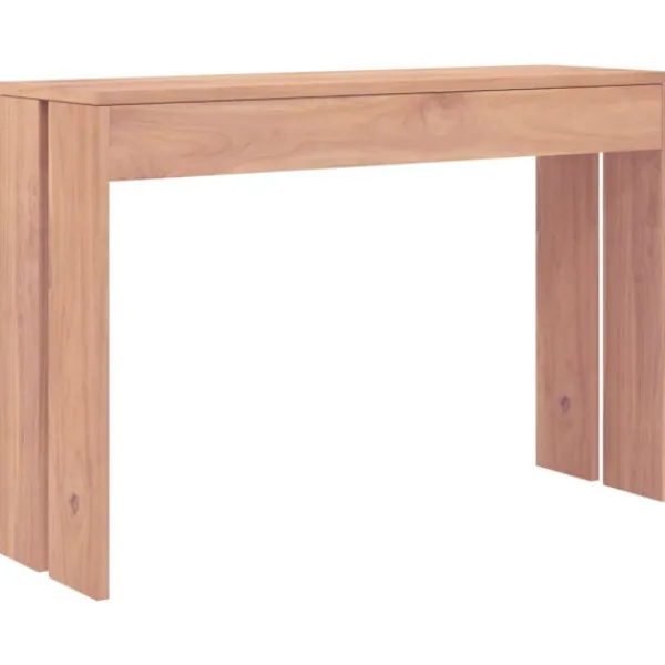 vidaXL Sideboards>Konsolbord 110x35x75 cm massiv teak