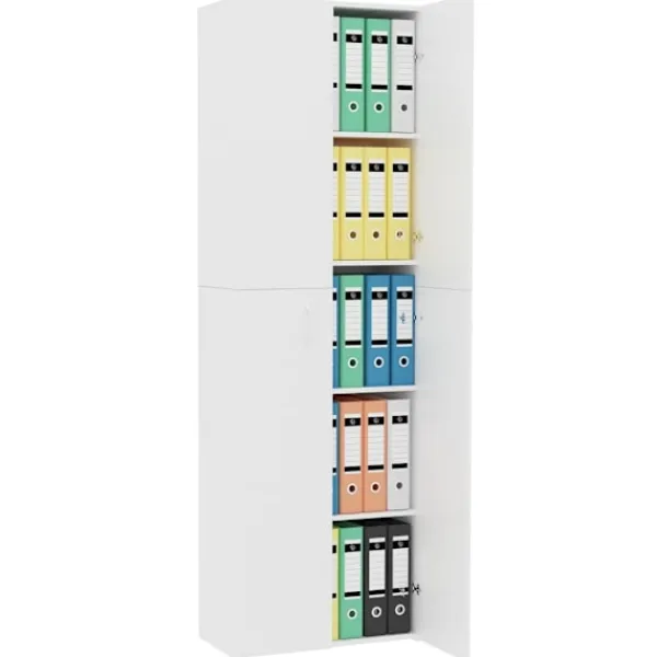 vidaXL Kontorsmöbler>Kontorsskåp 60x32x190 cm konstruerat trä