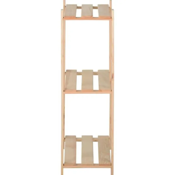 vidaXL Hyllor>Lagerhylla 3 hyllplan 60x28,5x90 cm massiv furu