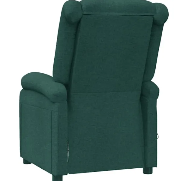 vidaXL Fåtöljer>Massagefåtölj mörk tyg
