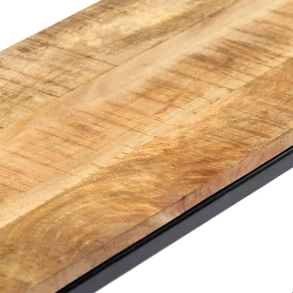 vidaXL Matgrupper>Matbänk 120 cm massivt grovt mangoträ