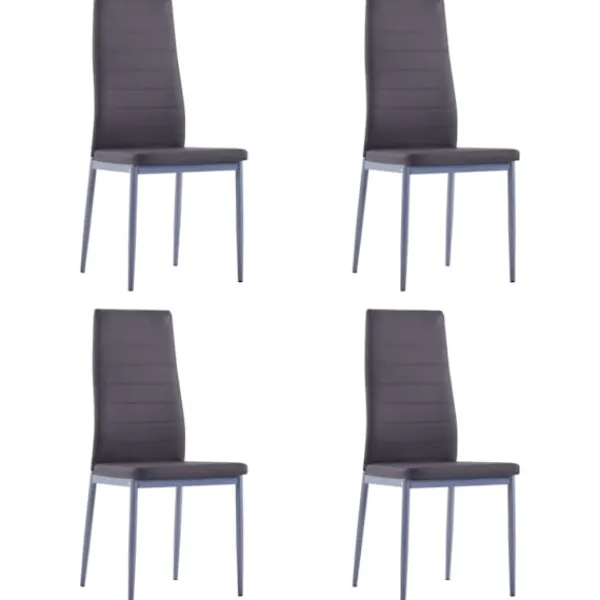 vidaXL Matgrupper>Matbord och stolar 5 delar