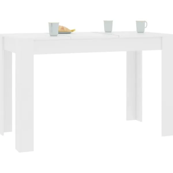 vidaXL Matgrupper>Matbord 120x60x76 cm konstruerat trä