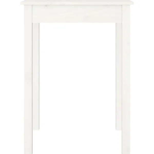 vidaXL Matbord>Matbord 55x55x75 cm massivt furuträ