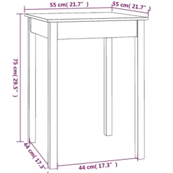 vidaXL Matbord><noscript><img width=