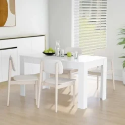vidaXL Matgrupper>Matbord 140x74,5x76 cm konstruerat trä