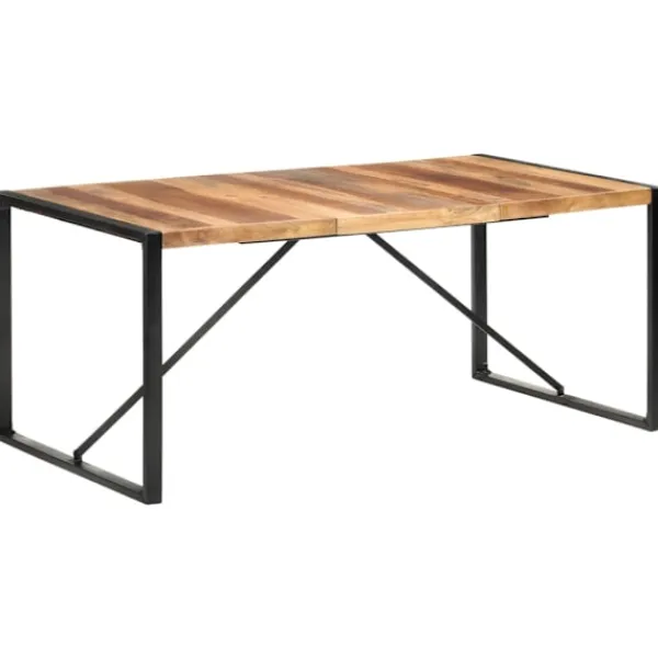 vidaXL Matbord>Matbord 180x90x75 cm massivt trä