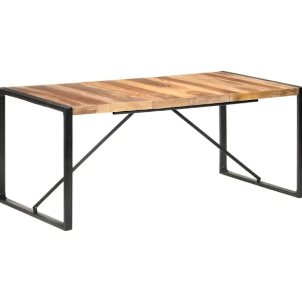 vidaXL Matbord>Matbord 180x90x75 cm massivt trä