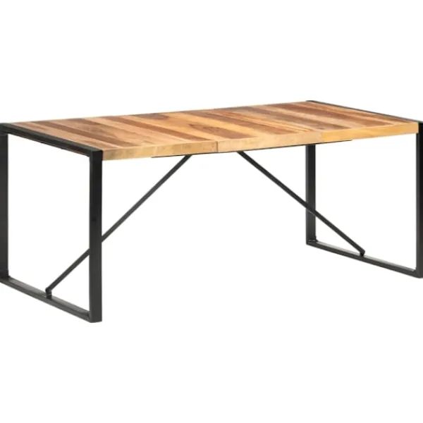 vidaXL Matbord>Matbord 180x90x75 cm massivt trä