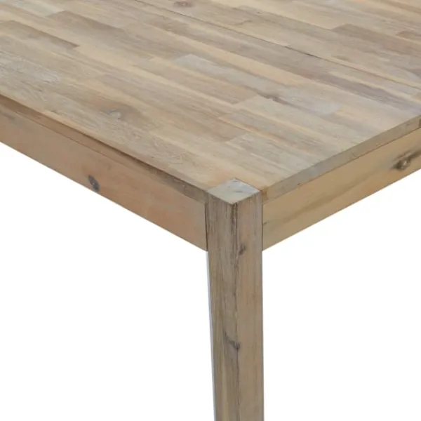 vidaXL Matgrupper>Matbord 110x70x75 cm massivt akaciaträ