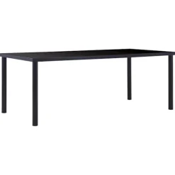 vidaXL Matgrupper>Matgrupp 11 delar konstläder cappuccino