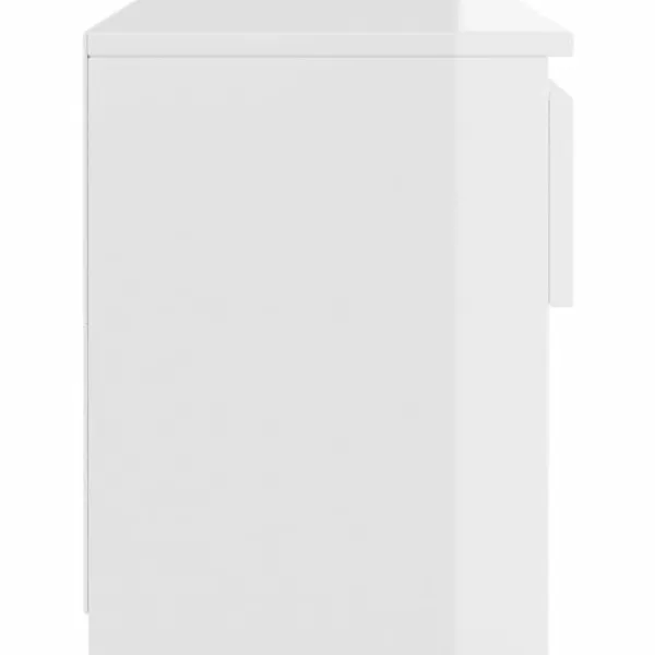 vidaXL Sängar>Nattduksbord 2 st högglans 40x30x39 cm konstruerat trä