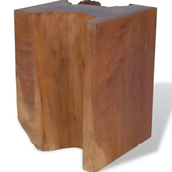vidaXL Pallar>Pall massiv teak 30x30x40 cm