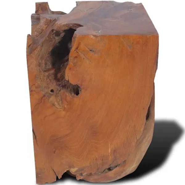 vidaXL Pallar>Pall massiv teak 30x30x40 cm